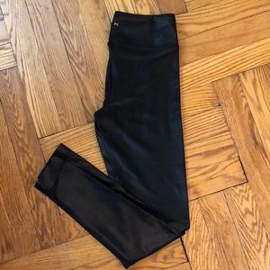 Koral black lustrous high rise leggings